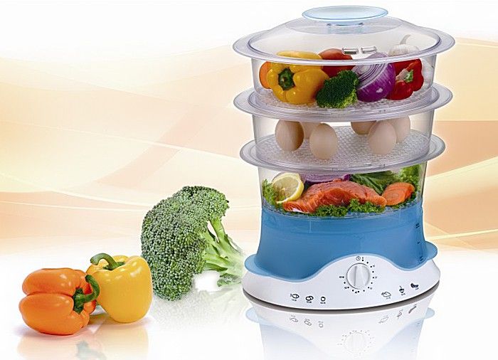 Nồi hấp Braburg B3L công suất 900W giúp nấu ăn nhanh hơn