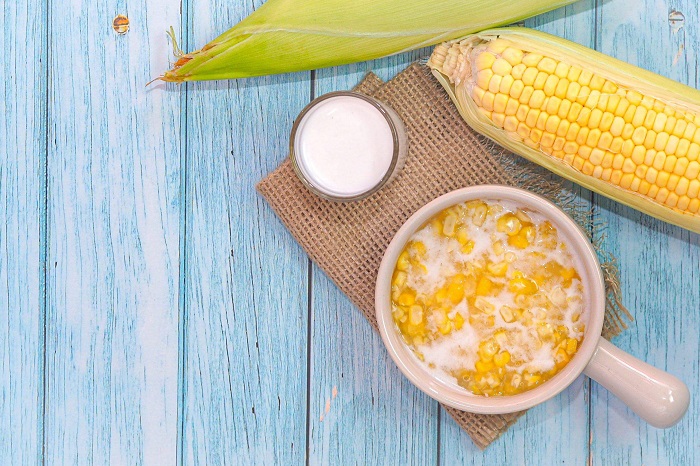 Món chè bắp thơm ngon