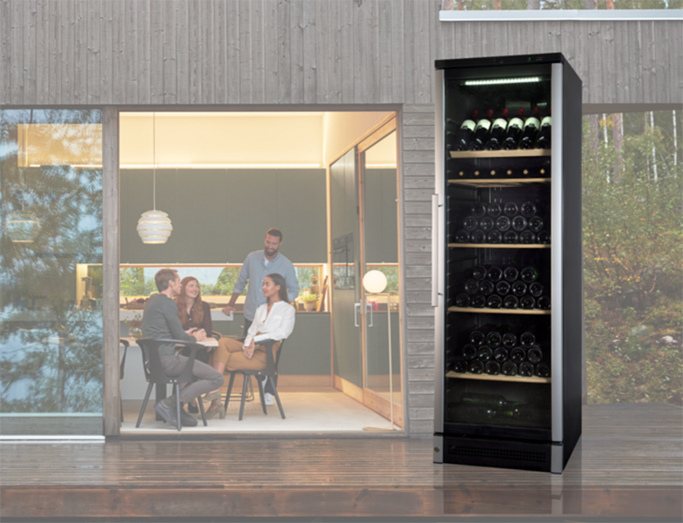 tủ rượu vang vinocave 80 chai adela