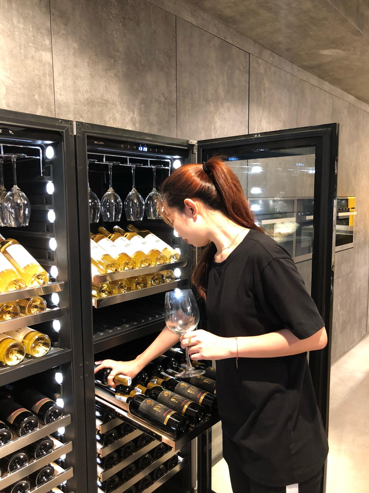 vị trí tủ để rượu vang vinocave