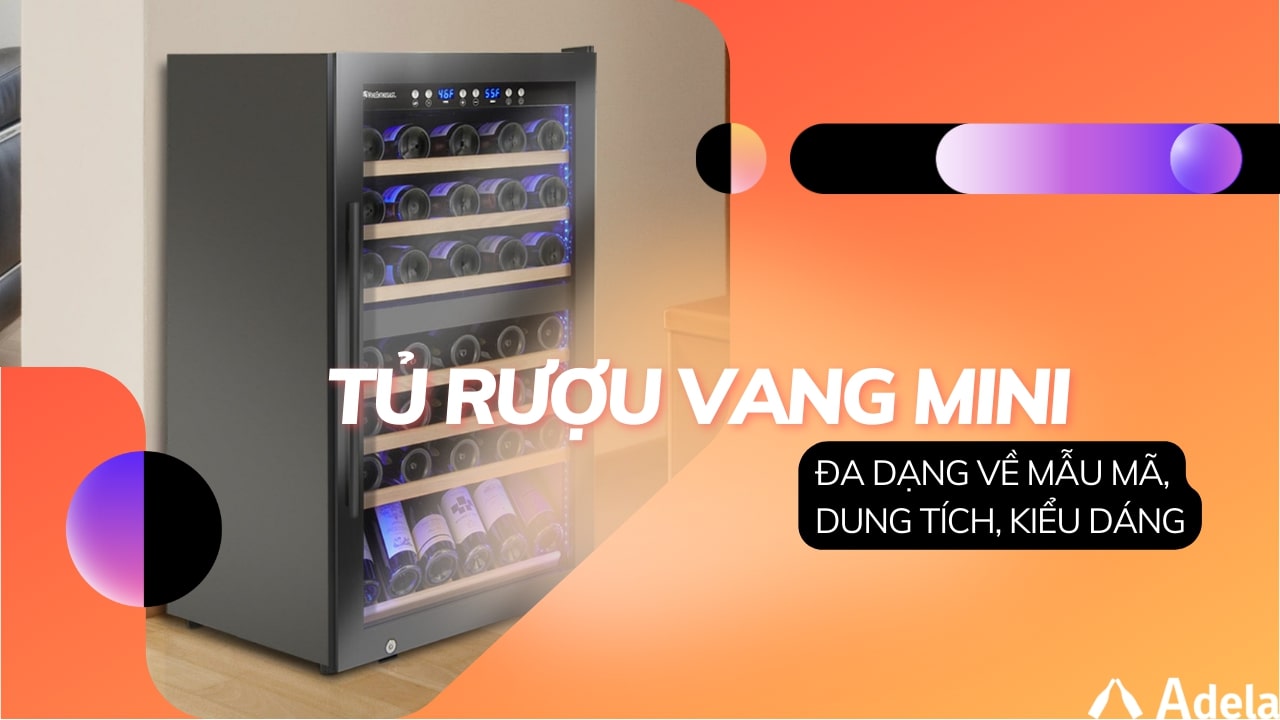 Hướng dẫn chọn tủ rượu vang nhỏ phù hợp